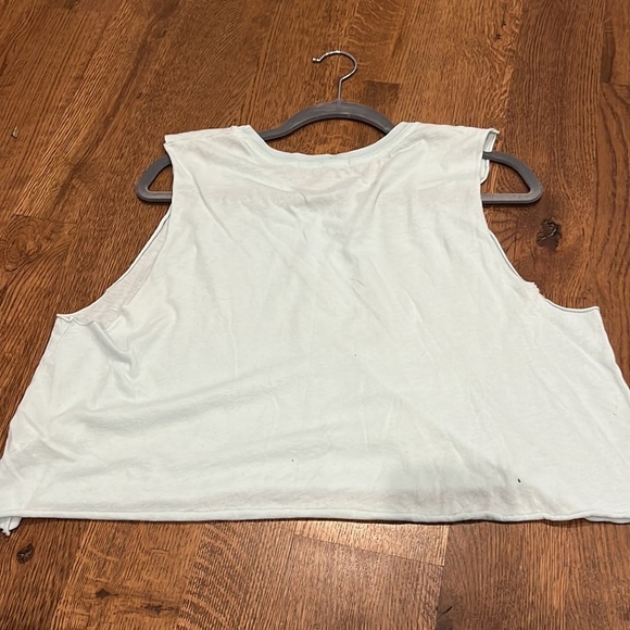 Wildfox Women’s Blue and White Tank Top Size Small - Picture 2 of 4